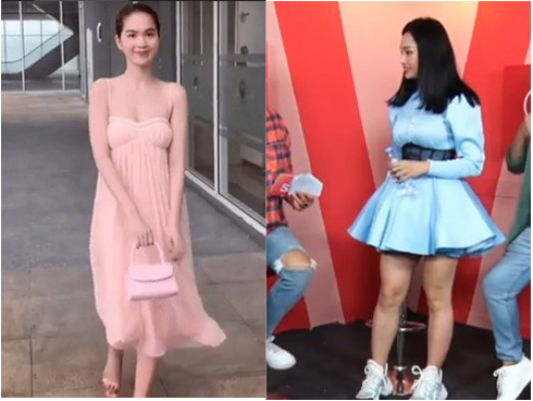 SAO MẶC XẤU: Hà Anh lộ miếng dán ngực kém duyên-8