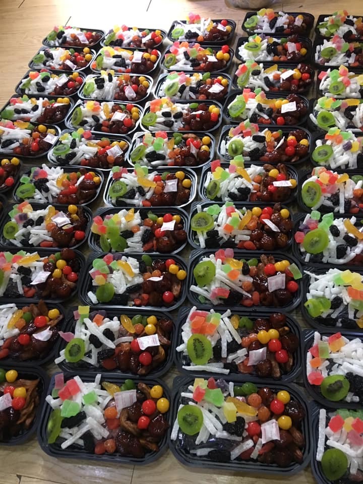 Mứt Tết trái cây bảy sắc cầu vồng, giật mình hàng cao cấp 35 ngàn/kg-1