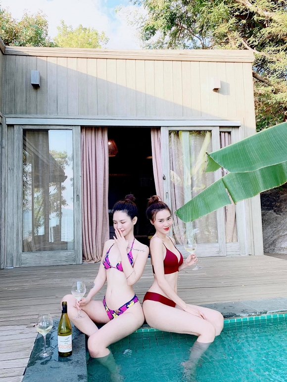 Ninh Dương Lan Ngọc khoe ảnh bikini nóng bỏng nhưng vòng 2 đã bắt đầu ngấn mỡ-7