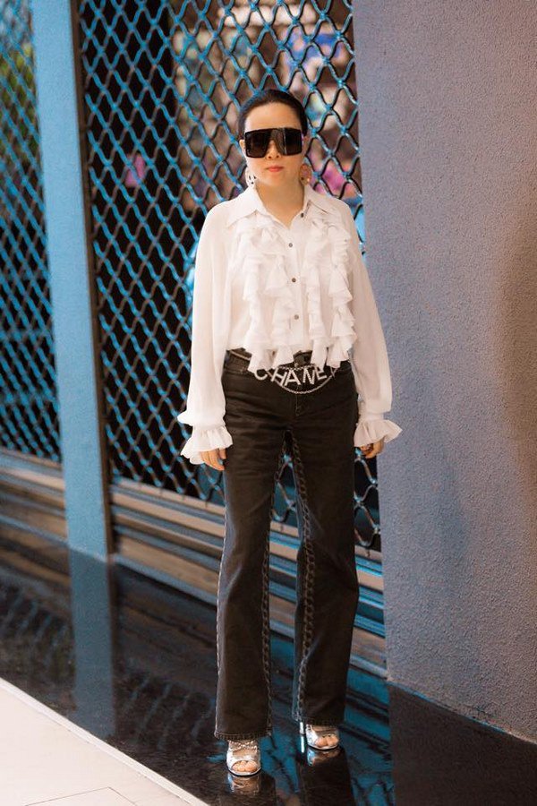 Cứ mỗi lần Phượng Chanel diện thứ này lên người là y như rằng lọt top mặc kém xinh-8