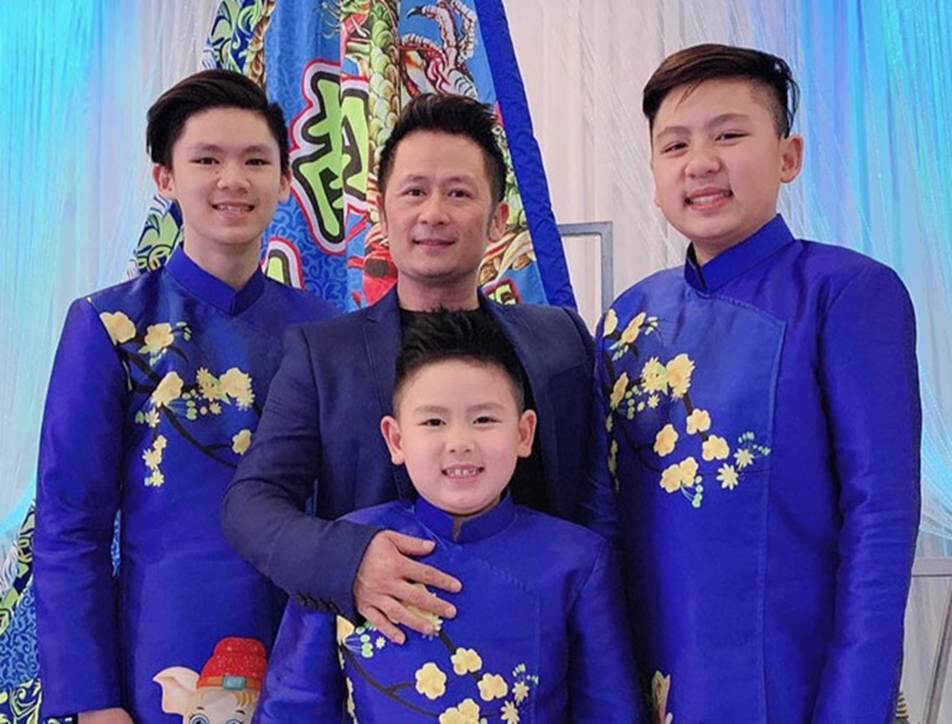 Ba con trai của Bằng Kiều và vợ cũ Trizzie Phương Trinh-2