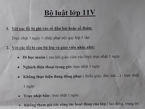 Cô giáo đưa ra bộ luật lớp học cực khó đỡ, mắc lỗi thì phạt tới tấp, còn làm tốt thì phần thưởng “trời ơi đất hỡi” vô cùng