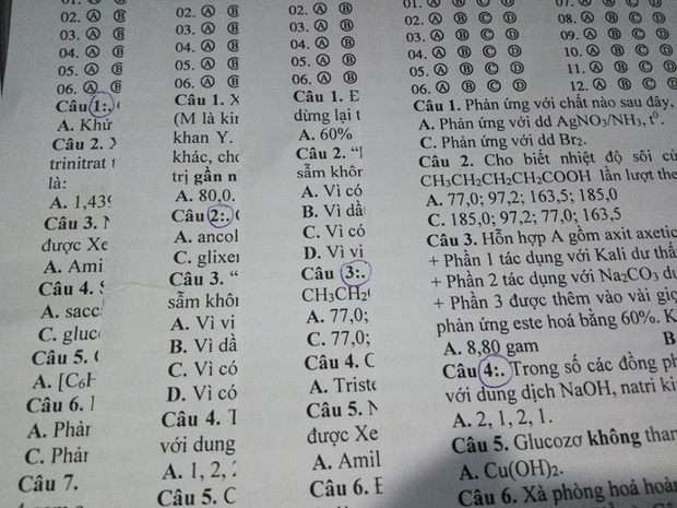 Khi giáo viên cao tay trị quay cóp bằng những mã đề bá đạo: Có đề chỉ khác nhau dấu chấm, có đề phải quét mã QR mới đọc được-9