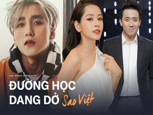 Đường học dang dở của sao Việt: Trấn Thành, Trường Giang bị đuổi; Sơn Tùng, Chi Pu vì mải chạy show mà phải dừng việc học