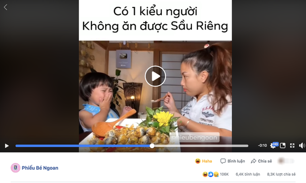 Trong chúng ta ai cũng có một người như bé Sa: Ngửi thấy mùi sầu riêng thôi đã chạy 8 hướng, huống gì là ăn thử-1