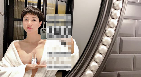 Bất ngờ trước vẻ nữ tính và bốc lửa của Trang Trần-1