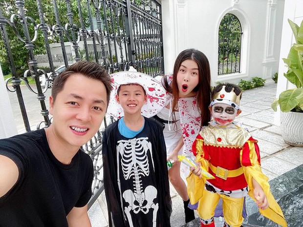 Hà Tăng, vợ Tuấn Hưng và dàn sao Việt hóa trang Halloween-3