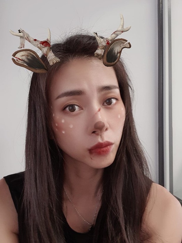 Hà Tăng, vợ Tuấn Hưng và dàn sao Việt hóa trang Halloween-6