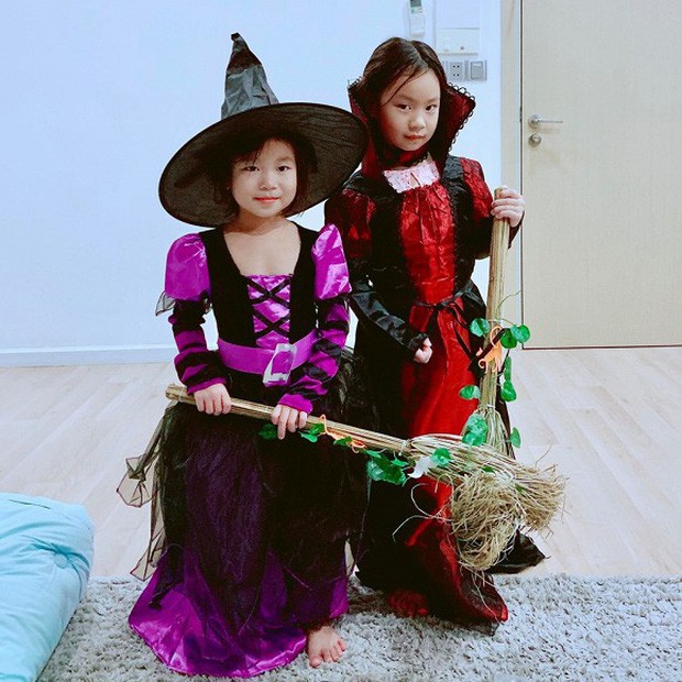 Hà Tăng, vợ Tuấn Hưng và dàn sao Việt hóa trang Halloween-7