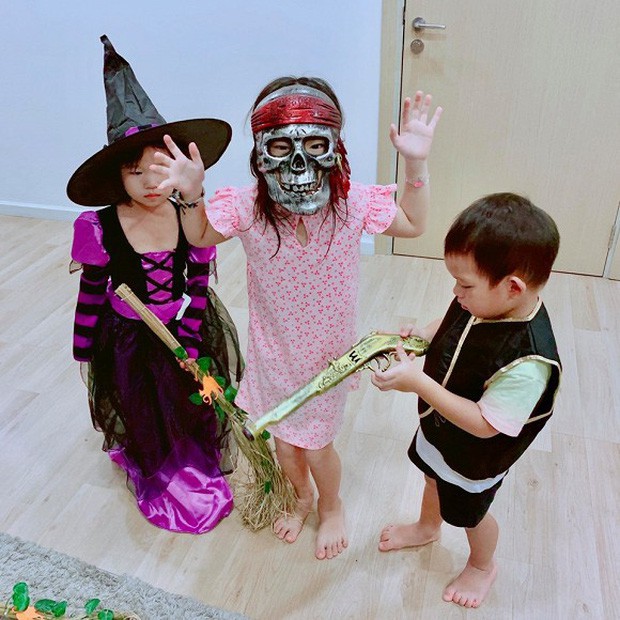 Hà Tăng, vợ Tuấn Hưng và dàn sao Việt hóa trang Halloween-8