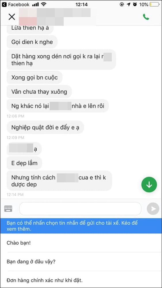 Khách nữ choáng váng, quyết định bom luôn tô bún 20k khi shipper gọi điện cợt nhả: Em yêu xuống lấy hàng cho anh nào-6