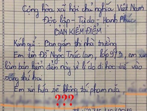 Viết thư cho bạn gái, 2 cậu nhóc lớp 1 bị cô giáo phạt viết bản kiểm điểm nhưng nội dung bên trong mới nhiều bất ngờ-4
