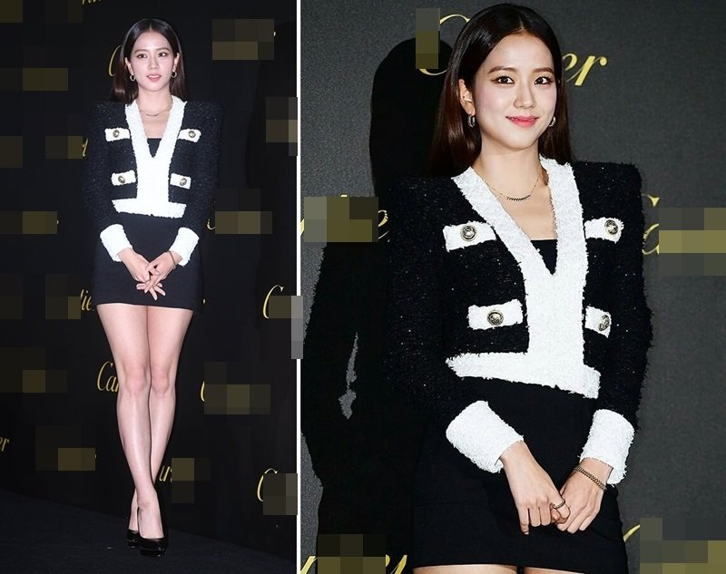 Đụng hàng áo hiệu 60 triệu đồng: Jisoo Blackpink sang chảnh ngút trời - Châu Bùi bị chê luộm thuộm-6
