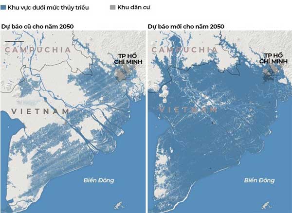 Bộ Tài nguyên phản bác kịch bản toàn miền Nam ngập vào 2050-1