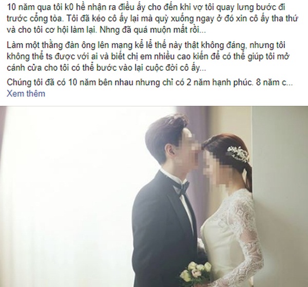 Nhận quyết định ly hôn sau 10 năm chung sống, vợ nói câu cuối trước khi rời đi, chồng liền quỳ sụp xuống xin cơ hội ngay trước cổng tòa án-1