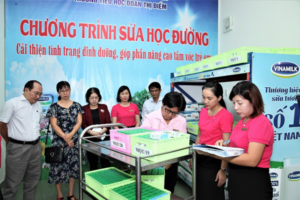 TP.HCM chính thức triển khai chương trình Sữa học đường-2