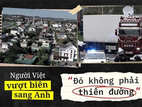 Người Việt vượt biên sang Anh: 'Đó không phải là thiên đường'