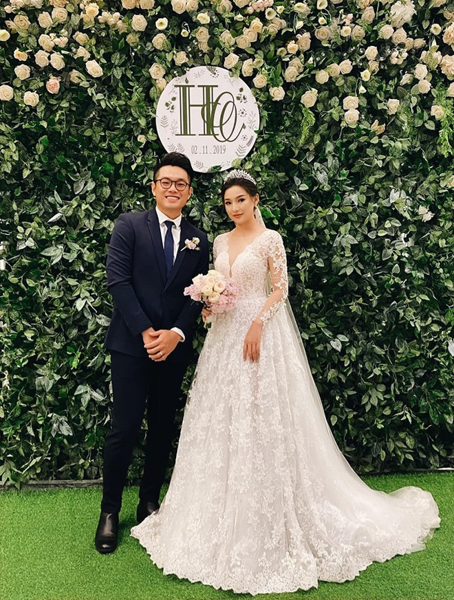 Kiều Oanh- vợ cố diễn viên người mẫu Duy Nhân rạng rỡ trong ngày cưới-2