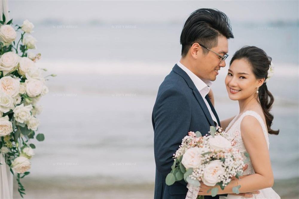 Kiều Oanh- vợ cố diễn viên người mẫu Duy Nhân rạng rỡ trong ngày cưới-3