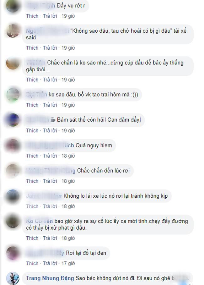 Clip: Hãi hùng nhìn xe tải chở những cột bê tông to khổng lồ di chuyển trên đường khiến các phương tiện đi sau khiếp đảm-2