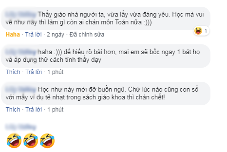 Đang học về Hàm số, thầy giáo Toán bỗng lấy 1 ví dụ siêu lầy lội minh họa cho bài giảng khiến học sinh cười té ghế-2