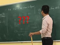 Đang học về Hàm số, thầy giáo Toán bỗng lấy 1 ví dụ siêu lầy lội minh họa cho bài giảng khiến học sinh cười té ghế