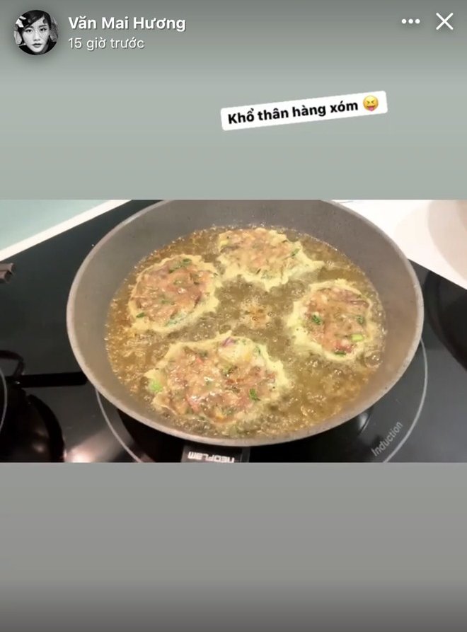 Làm món ăn từ con vật khiến nhiều người khiếp sợ, Văn Mai Hương thấy khổ thân hàng xóm-3