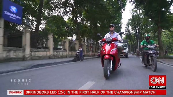 Xe máy điện VinFast ‘chiếm sóng’ truyền hình Mỹ-2