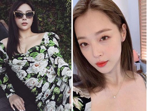 Dù đã là mẹ hai con nhưng Huyền Baby chẳng ngán 'đụng hàng' đầm hiệu 60 triệu đồng với Sulli và IU