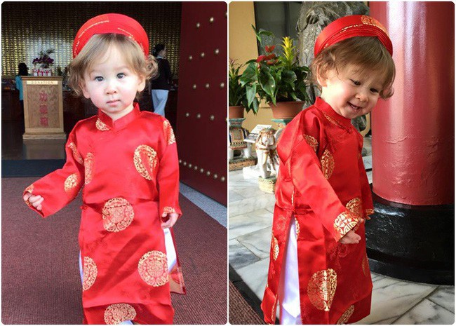 Bất ngờ với ngoại hình tóc dài bồng bềnh của con trai triệu phú Mimi Morris lúc nhỏ, lớn lên mới được mẹ cắt tóc nhưng vẫn ăn đứt vì độ sang chảnh và hào hoa-4