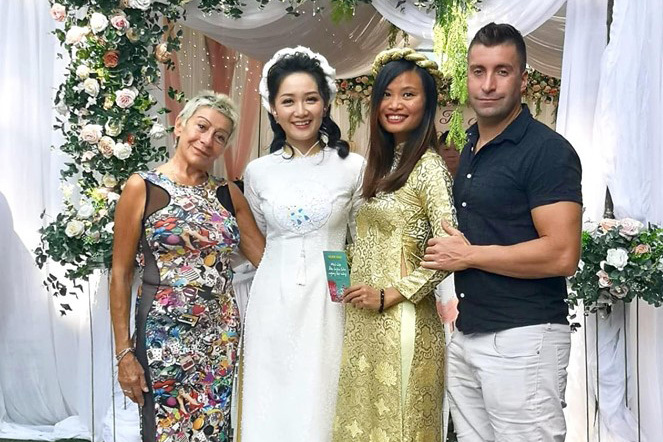 BTV Thời sự Thu Hà xinh đẹp trong lễ ăn hỏi-2