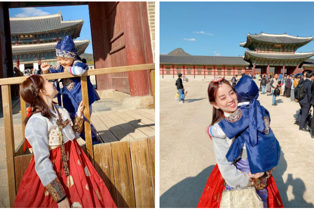 Ly Kute khoe ảnh cùng gia đình du lịch Hàn Quốc, nhưng ngoại hình bố mẹ cô mới là điều khiến dân mạng bất ngờ-6