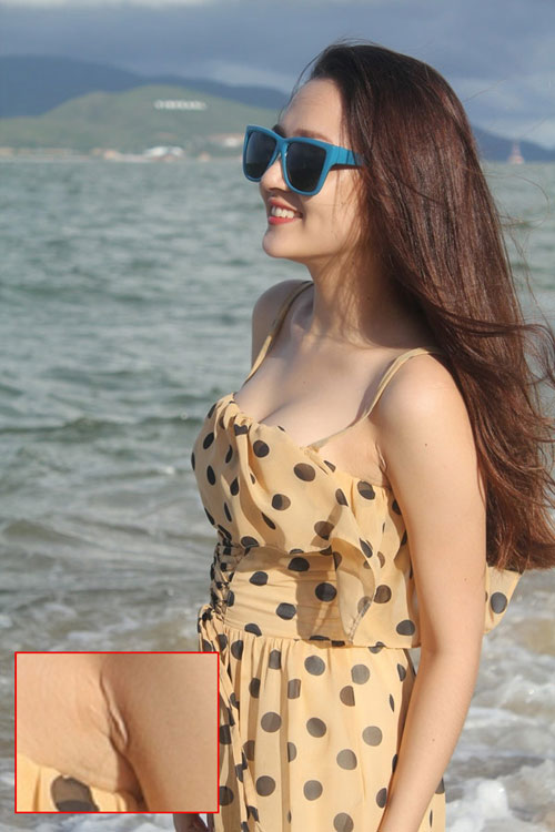 Mặt rất xinh, body siêu chuẩn nhưng Bảo Anh có một khuyết điểm miệt mài che giấu bằng photoshop-10