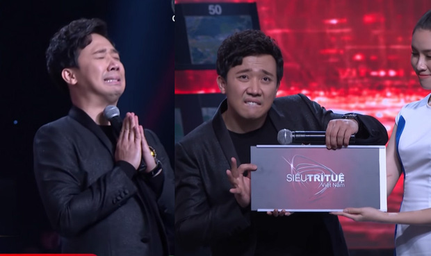 Nhà báo Lại Văn Sâm ôm đầu, tự tát, Trấn Thành chắp tay, cúi người... trước dàn Siêu trí tuệ Việt Nam-2