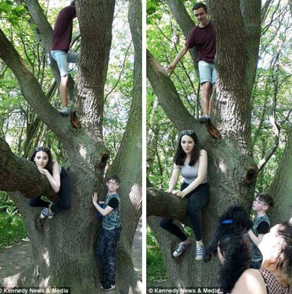 Xem lại ảnh dã ngoại của gia đình, người mẹ hoảng hồn phát hiện bóng dáng xa lạ đứng phía sau lưng con trai-2