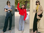 Street style hội gái xinh mặc đẹp Instagram: Cả tá kiểu quần ống rộng được lăng xê, ai cũng mix đồ đẹp bá cháy”-13
