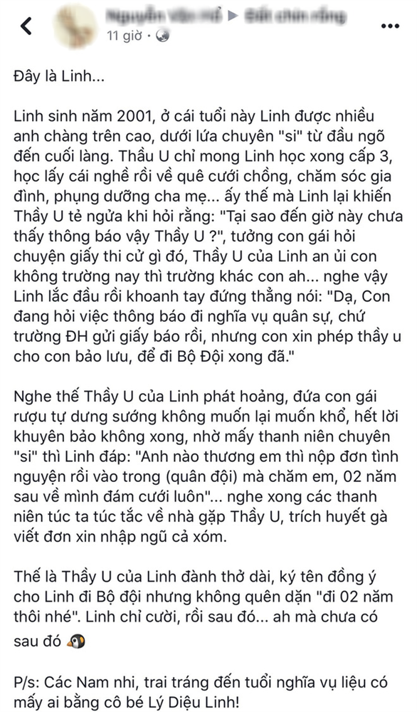 Bất chấp bị bố mẹ ngăn cản, nữ sinh Bắc Giang 18 tuổi bảo lưu đại học, nộp đơn lên đường đi nghĩa vụ quân sự-1