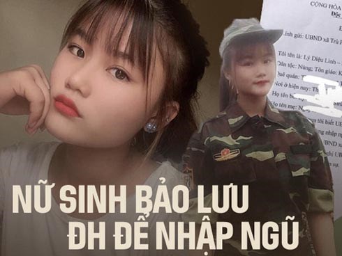 Bất chấp bị bố mẹ ngăn cản, nữ sinh Bắc Giang 18 tuổi bảo lưu đại học, nộp đơn lên đường đi nghĩa vụ quân sự