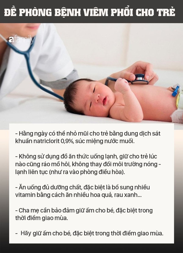 Viêm phổi là một trong những nguyên nhân gây tử vong ở trẻ em: Bệnh viêm phổi ở trẻ có lây không? Cách chăm trẻ bị viêm phổi sao cho đúng-5