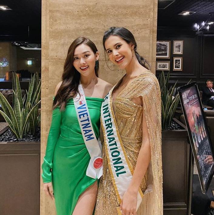 Á hậu Tường San diện áo tắm ở cuộc thi Hoa hậu Quốc tế 2019-5