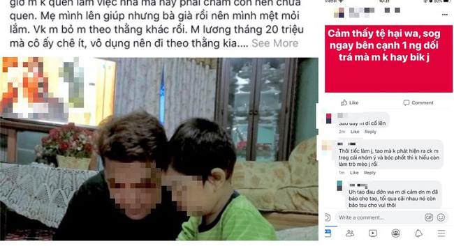 Ông bố đơn thân đăng đàn kể xấu vợ bỏ chồng theo trai khiến bao người đồng cảm, sự thật phía sau mới thực sự gây choáng-1