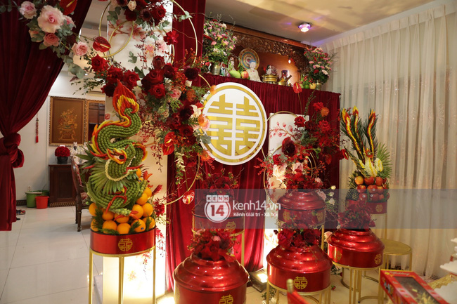 Sát giờ diễn ra lễ cưới, Đông Nhi nhá hàng khung cảnh tràn ngập hoa được chuẩn bị cho lễ vu quy, người hâm mộ thi nhau vào chúc mừng-6