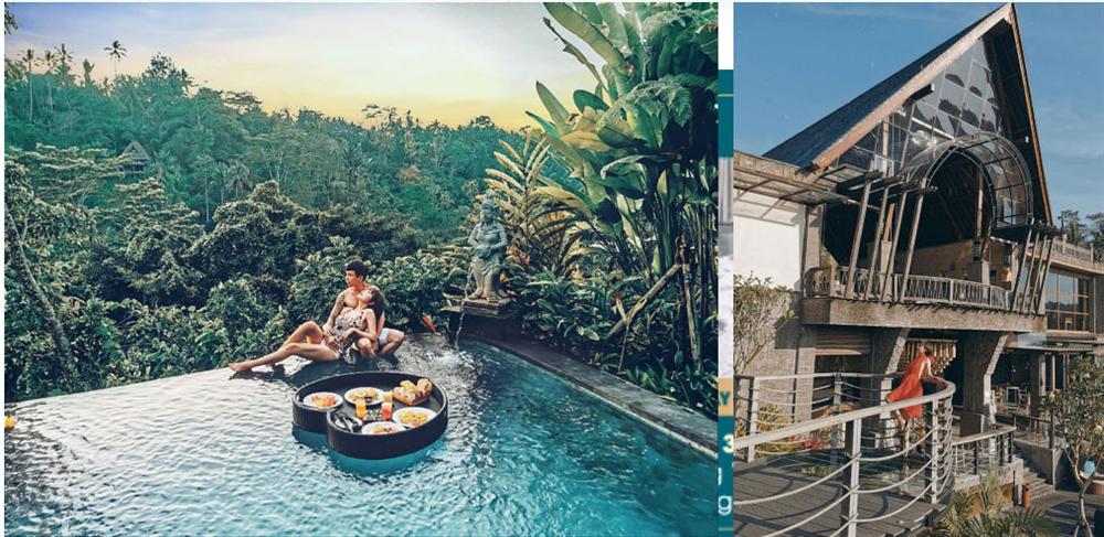 Vợ hai Minh Nhựa đăng trọn vẹn bộ ảnh Bali nhưng có một tấm hình khiến người sợ độ cao phải dựng tóc gáy-5