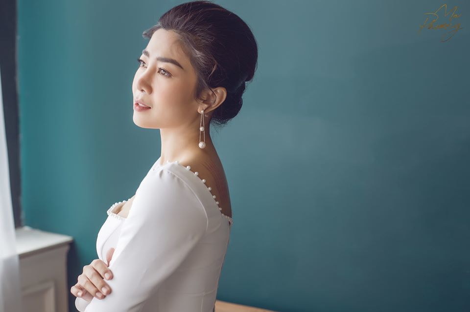 Mai Phương diện váy bó sát, tươi tắn khi sức khỏe ngày càng hồi phục-5