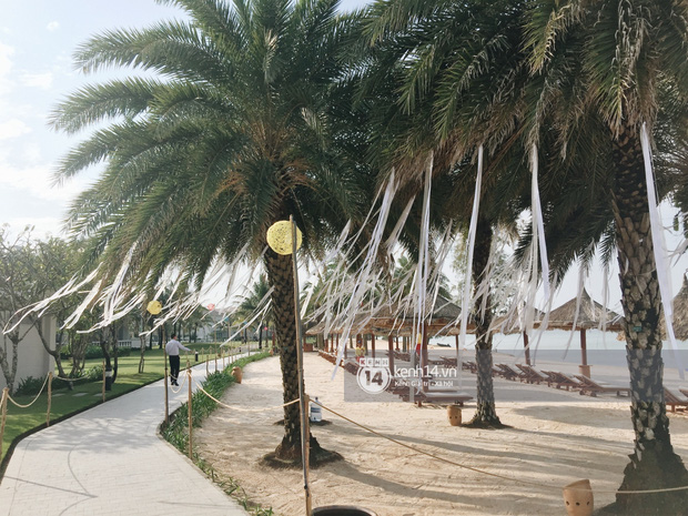 Không gian lễ cưới Đông Nhi - Ông Cao Thắng đã hoàn thiện, đẹp lung linh như cổ tích giữa biển đảo Phú Quốc-5