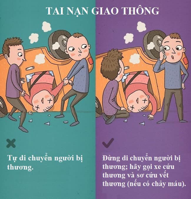 Sơ cứu người bị tai nạn giao thông: Nếu không biết xin đừng di chuyển!-4