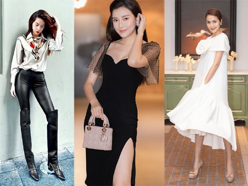 Gu thời trang đối lập của ba nàng tên Hà hot nhất showbiz Việt