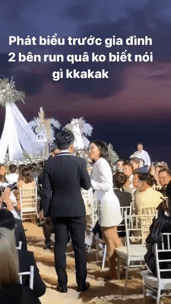 Khách mời lên đồ đúng chuẩn dress code nhưng vẫn không thể lường trước được tình huống hi hữu xảy ra: Diệu Nhi còn tháo cả cao gót để đi tông cho tiện-9