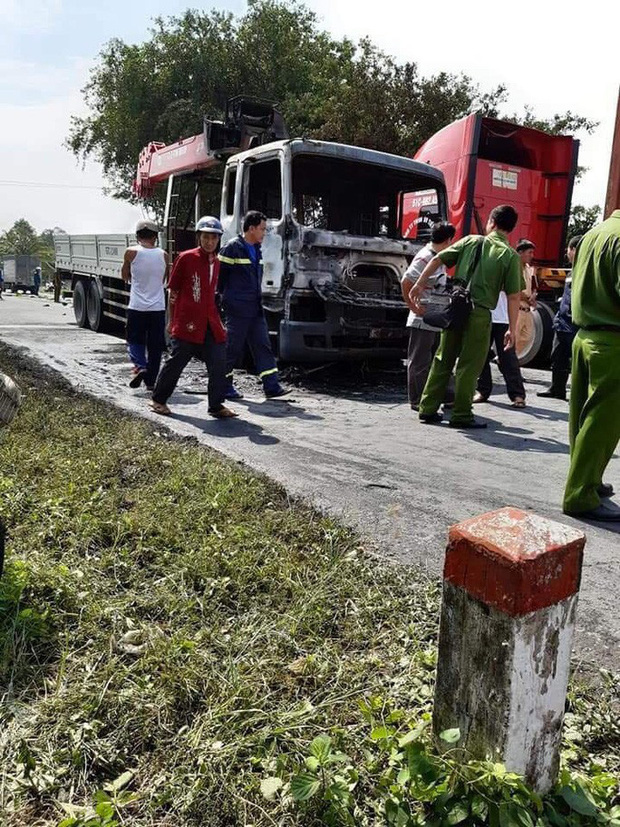 Người đàn ông chết cháy thương tâm sau va chạm kinh hoàng với xe tải-3