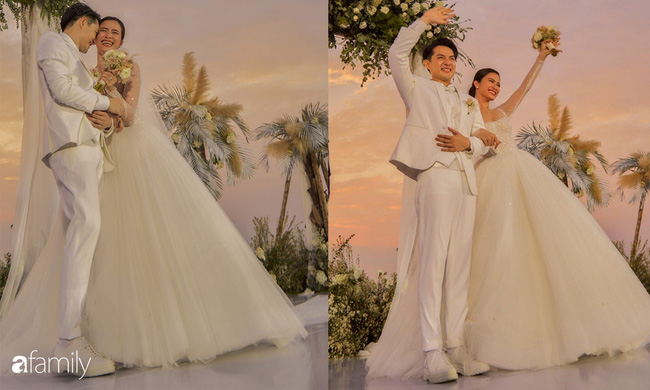 Cứ mải chú ý đến cô dâu, chú rể Ông Cao Thắng cũng không kém cạnh thay tới 3 bộ lễ phục-2